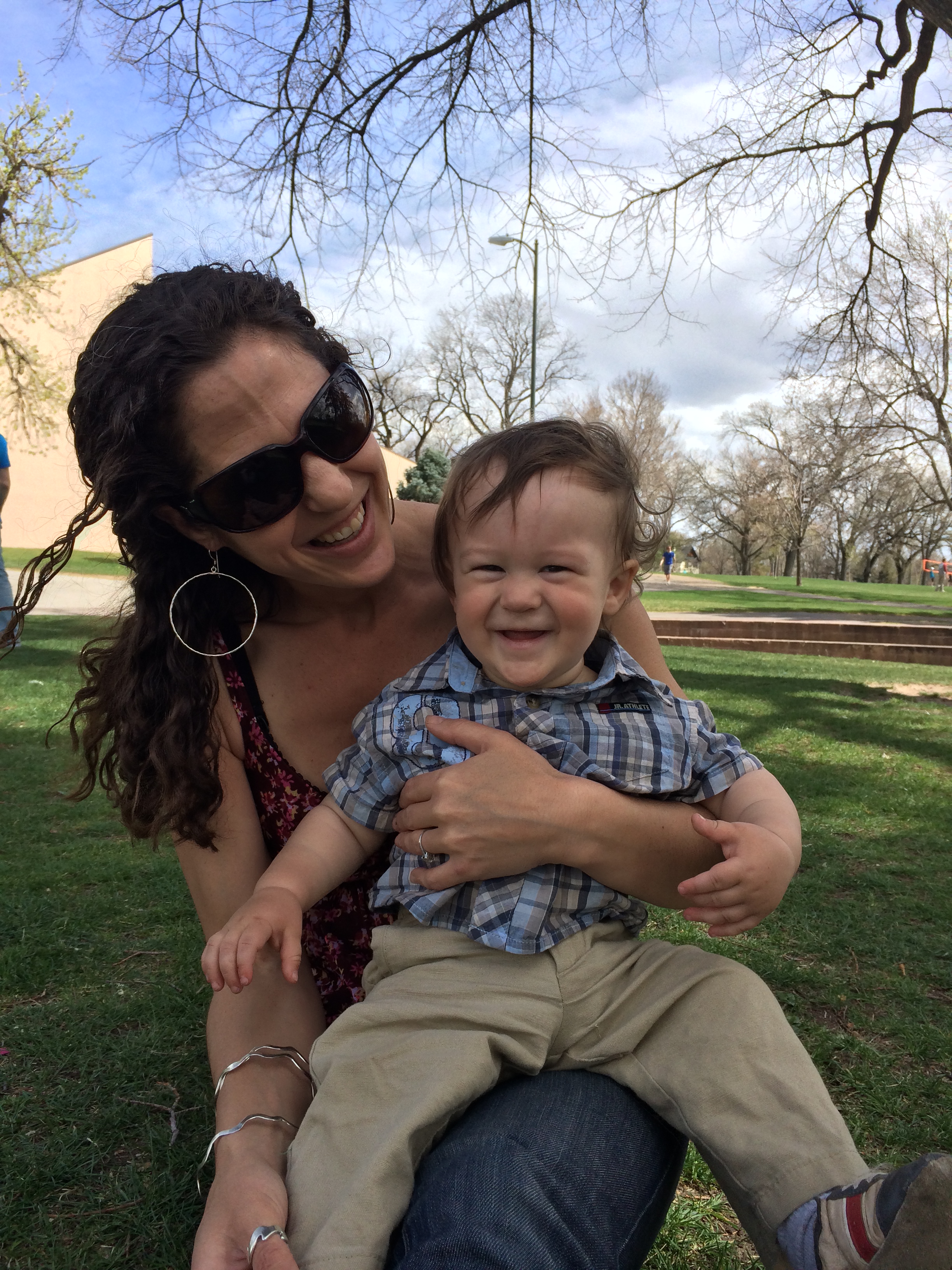 Alara with her son