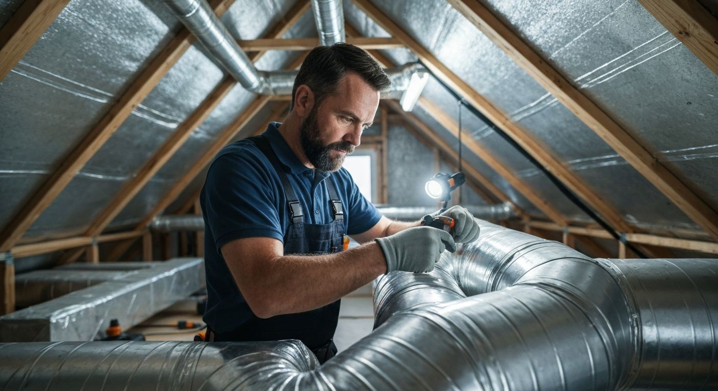HVAC Duct and Vent Repair