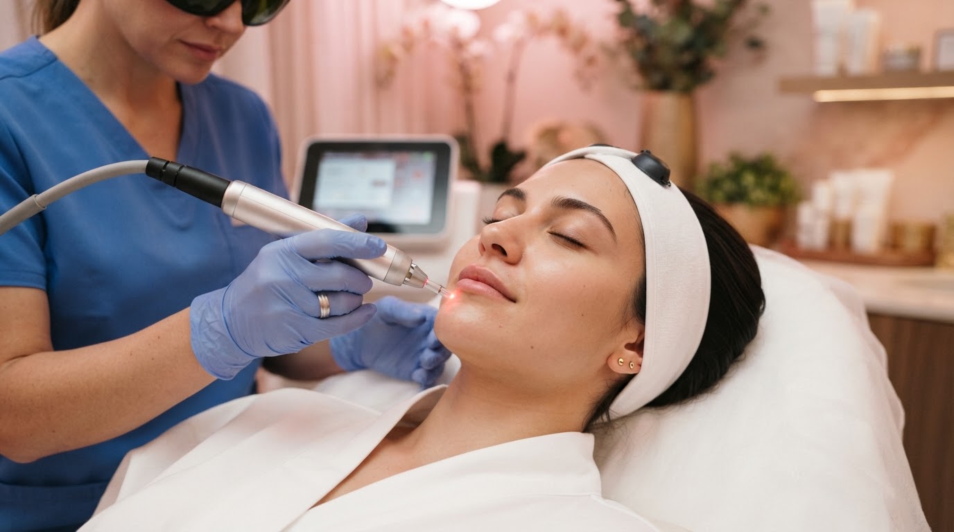 Upper Lip & Facial Hair Laser Removal in Edmonton: A Gentle Solution
