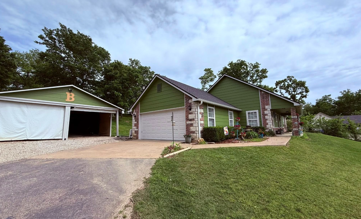 Claremore exterior painting transformation project 2