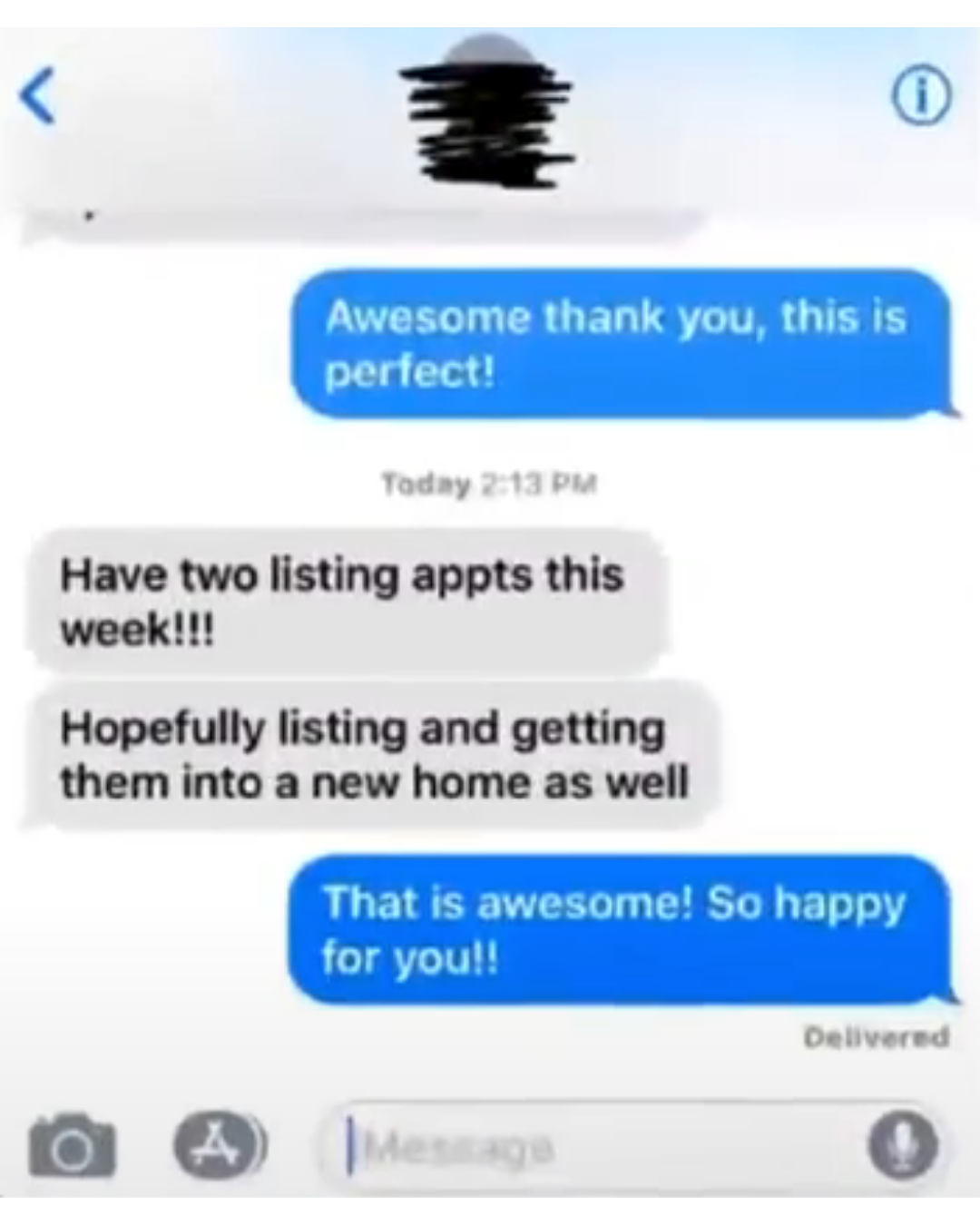 Agent Conversation: Two Listing Appointments 