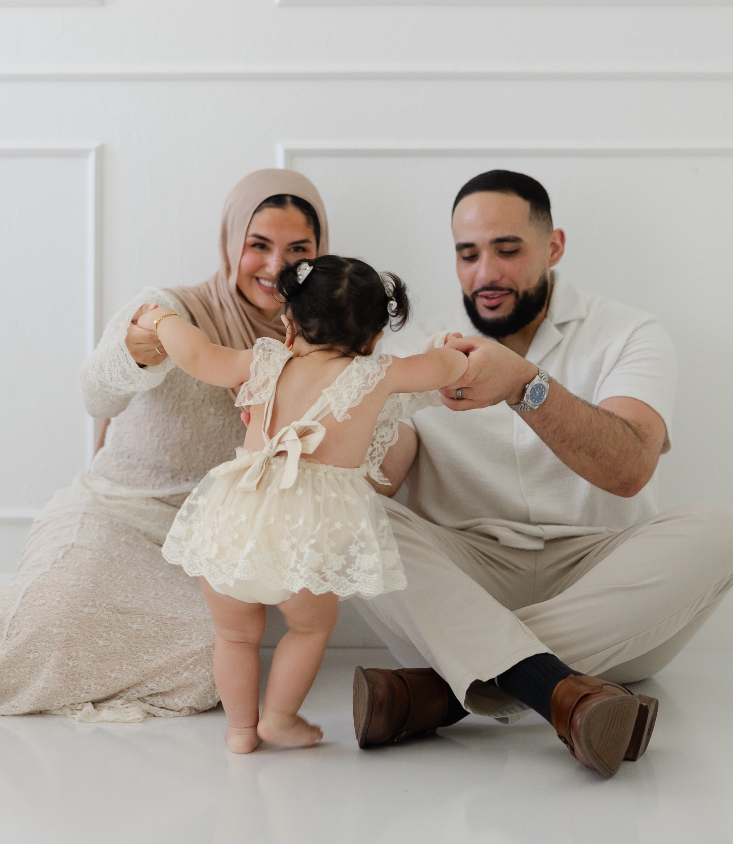 Ameen with his family