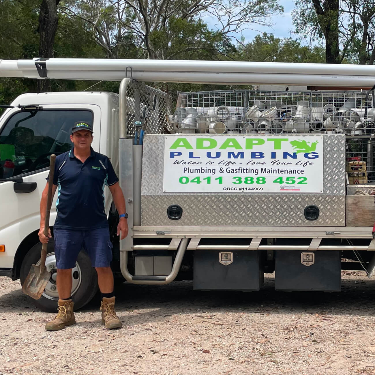 Adapt Plumbing Truck