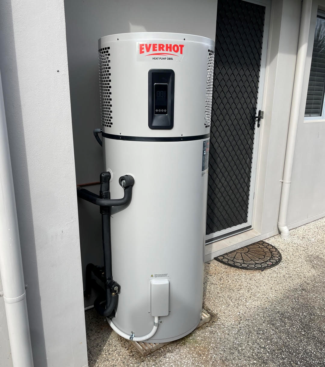 Hot water installation 4