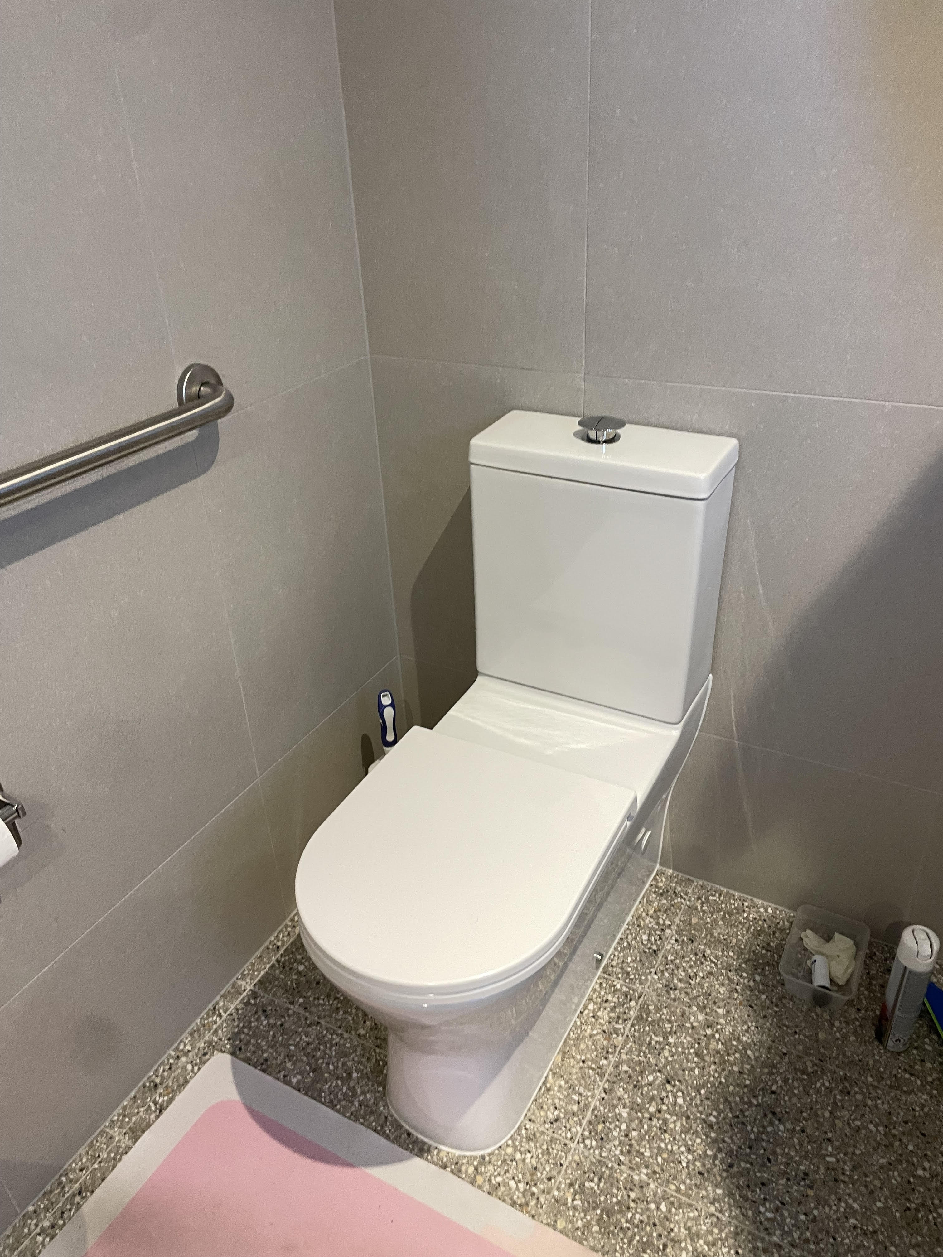 Toilet installation 10