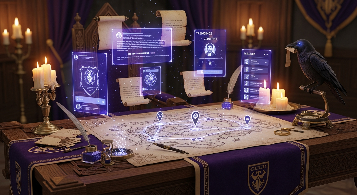 Guild Content Planning Scene