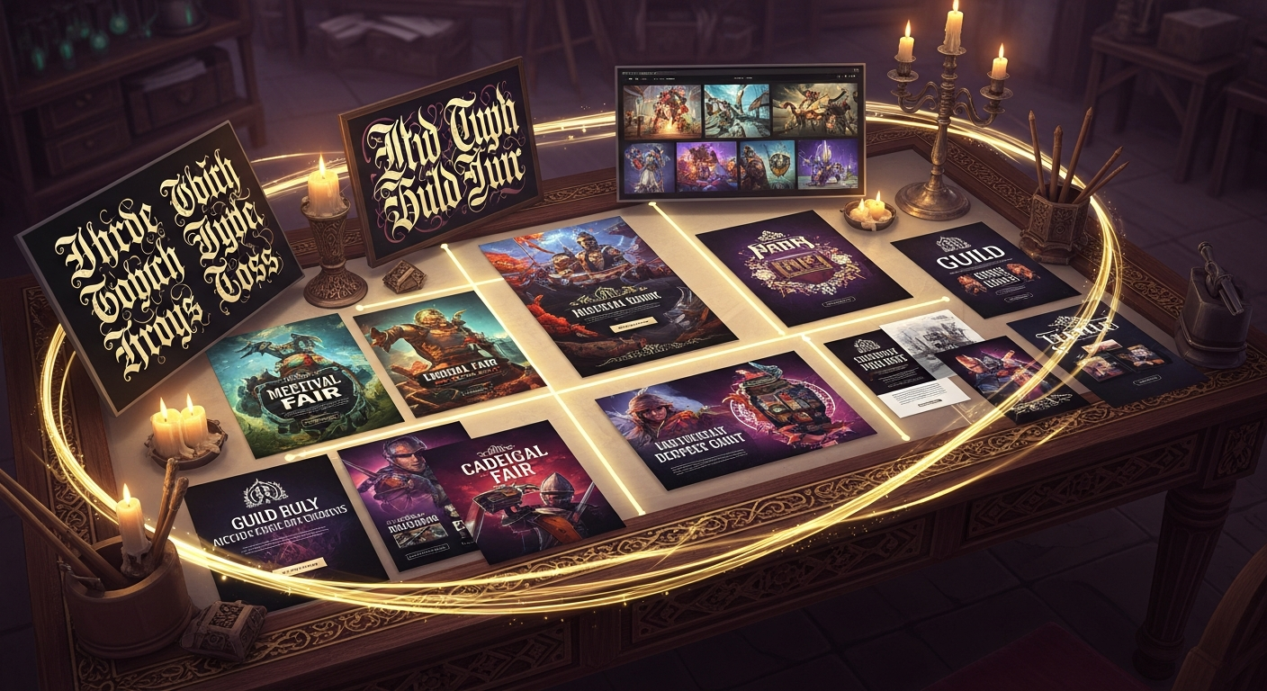 Premium magical guild design table