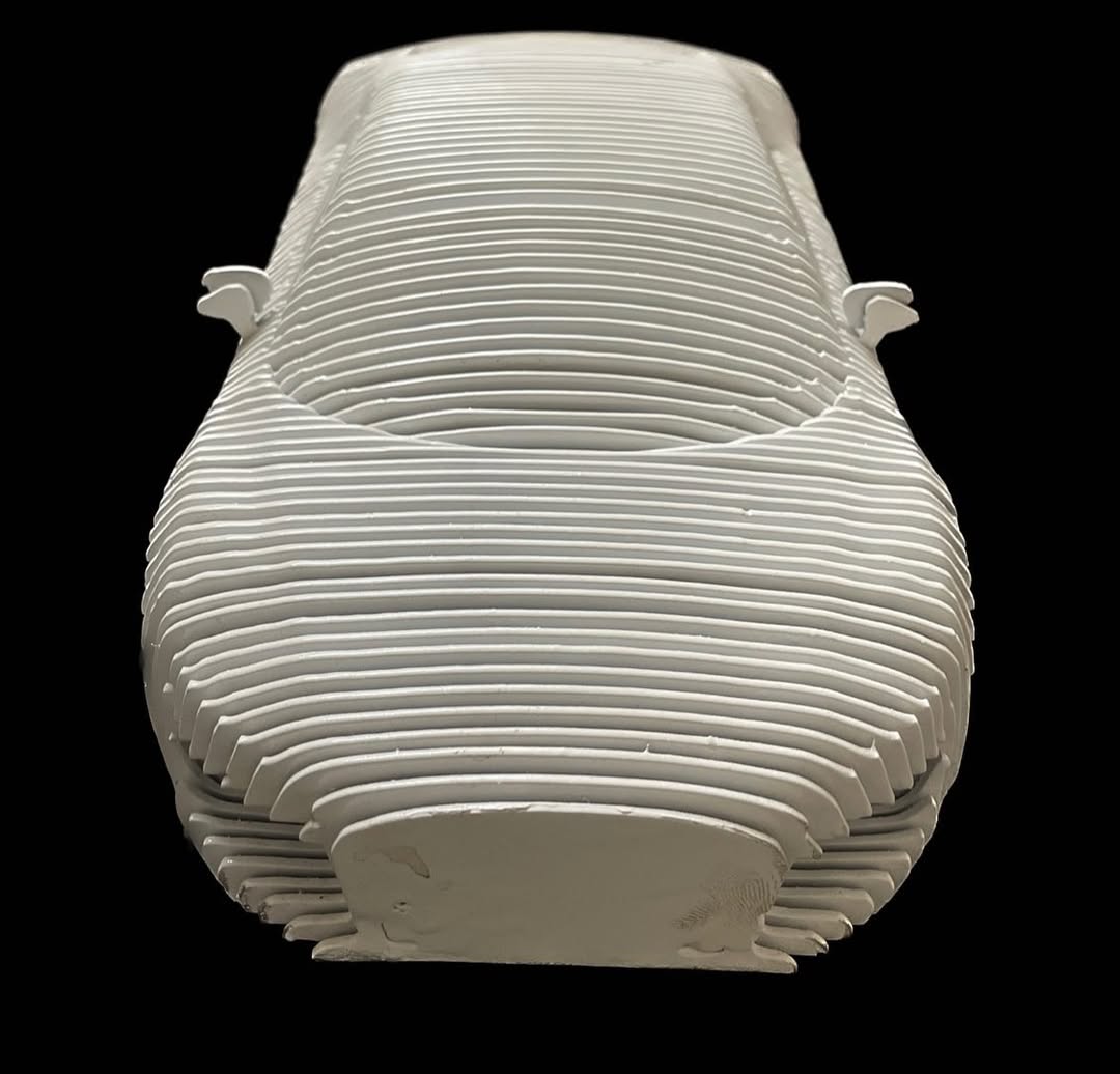 3D Parametric Car Model Angle 3