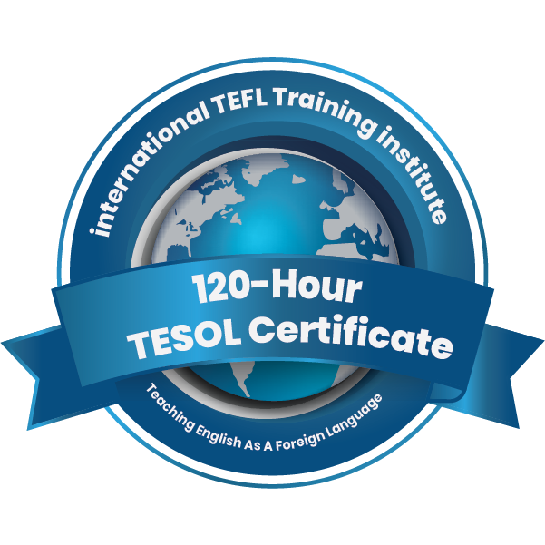 120-Hour TESOL Certificate Badge