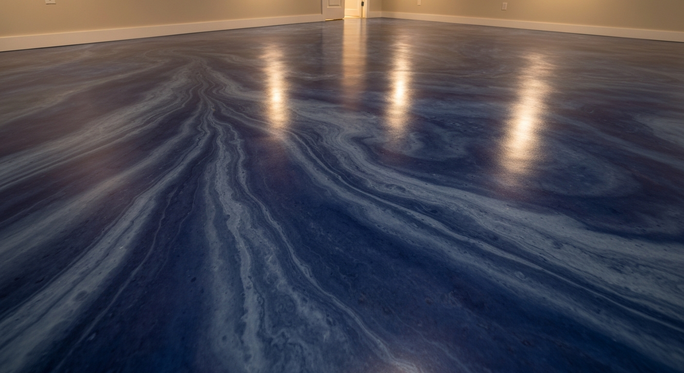 worn concrete floor ready for a coating upgrade in Niagara Falls NY