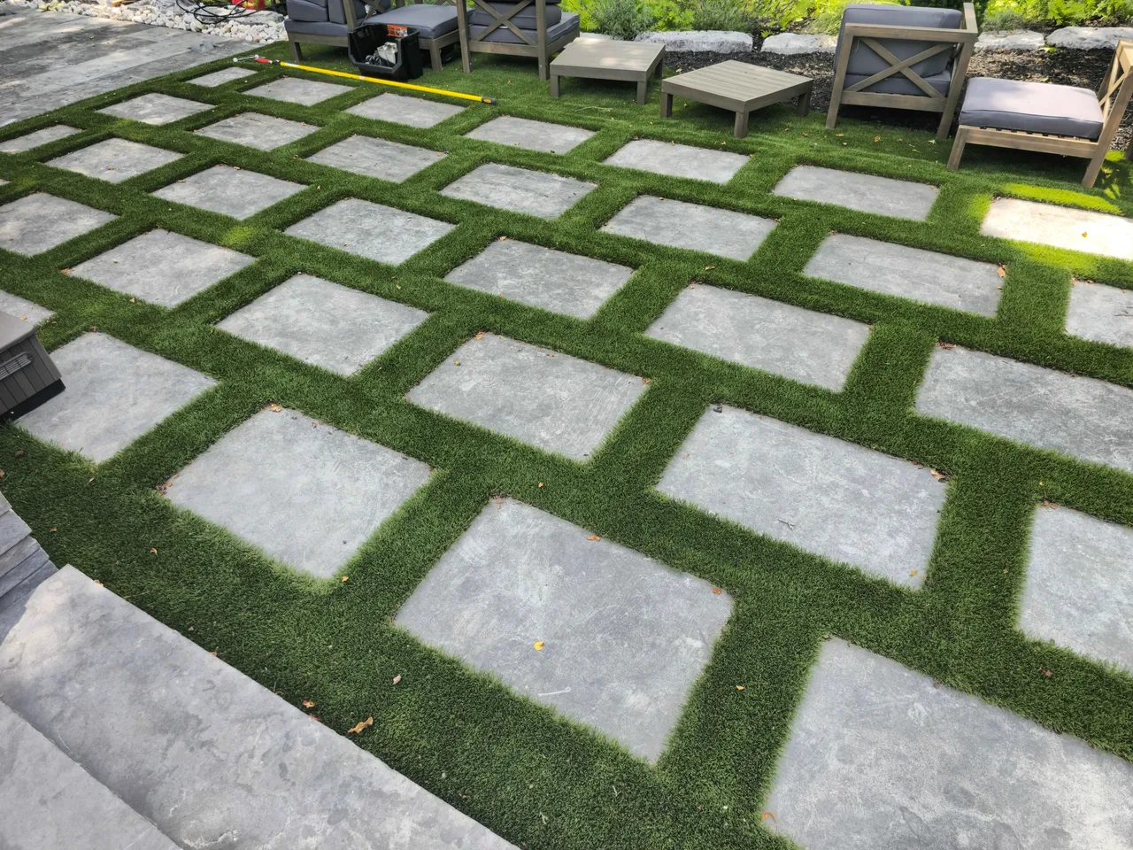 Patio & Turf Grid Designs — Artificial Turf London Ontario