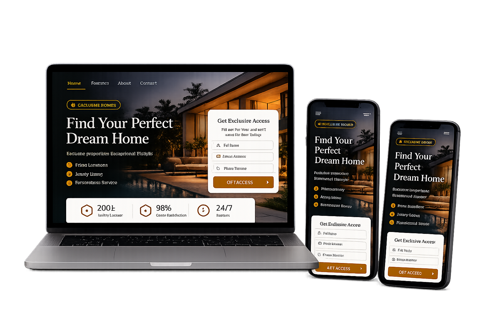Landing Pages & Forms
