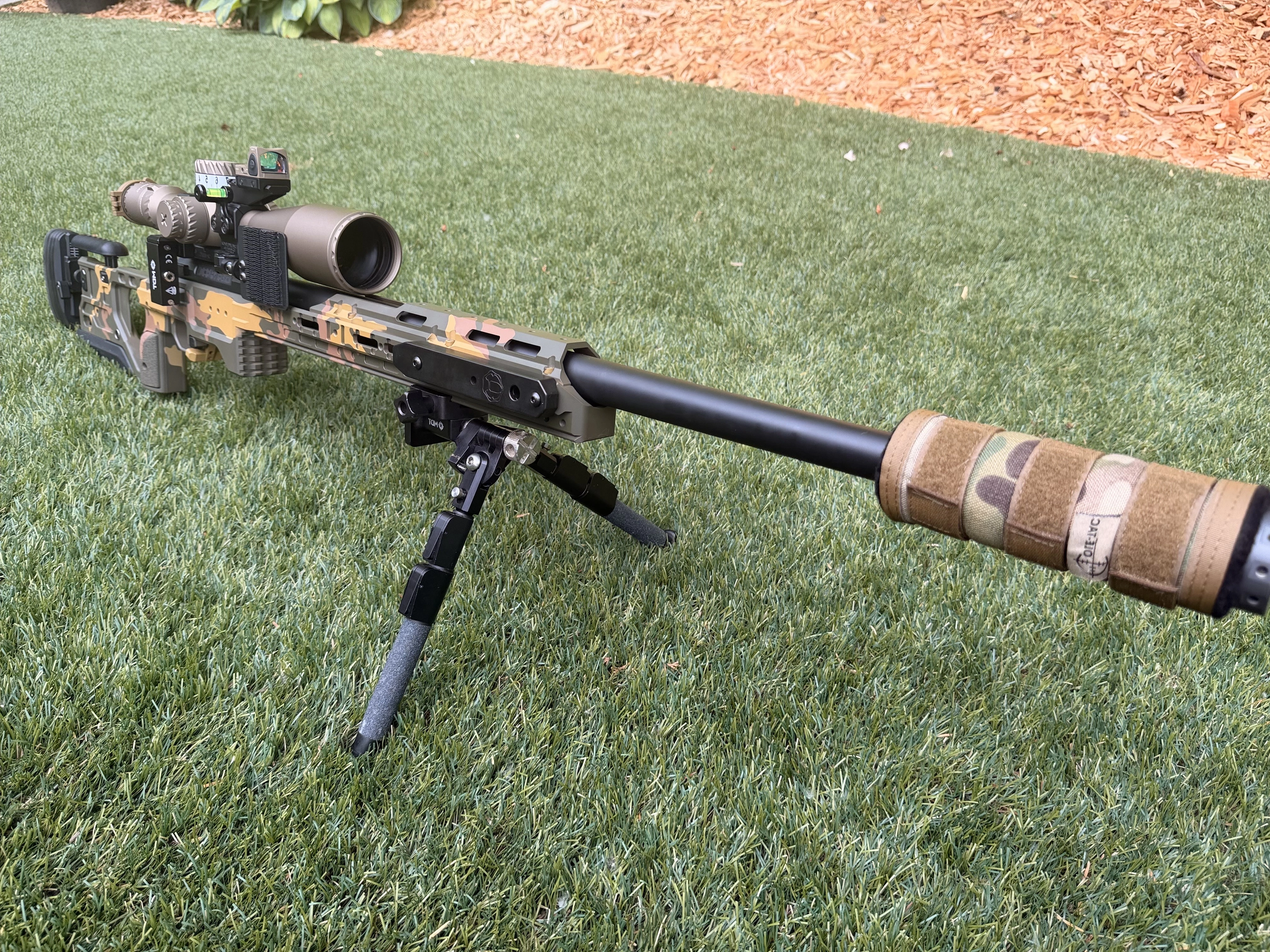 Long range precision custom rifle build