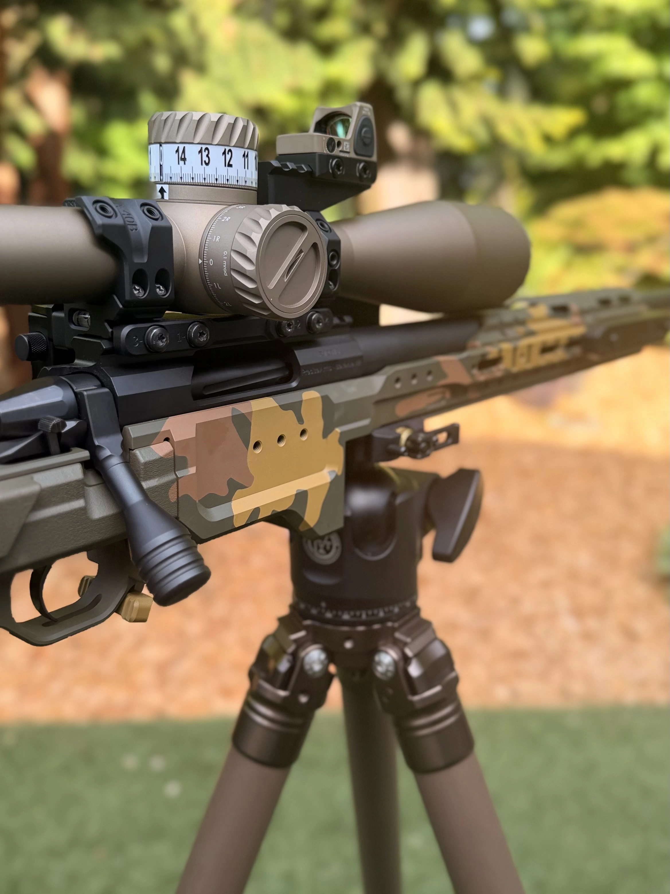 Camo Cerakote custom finish