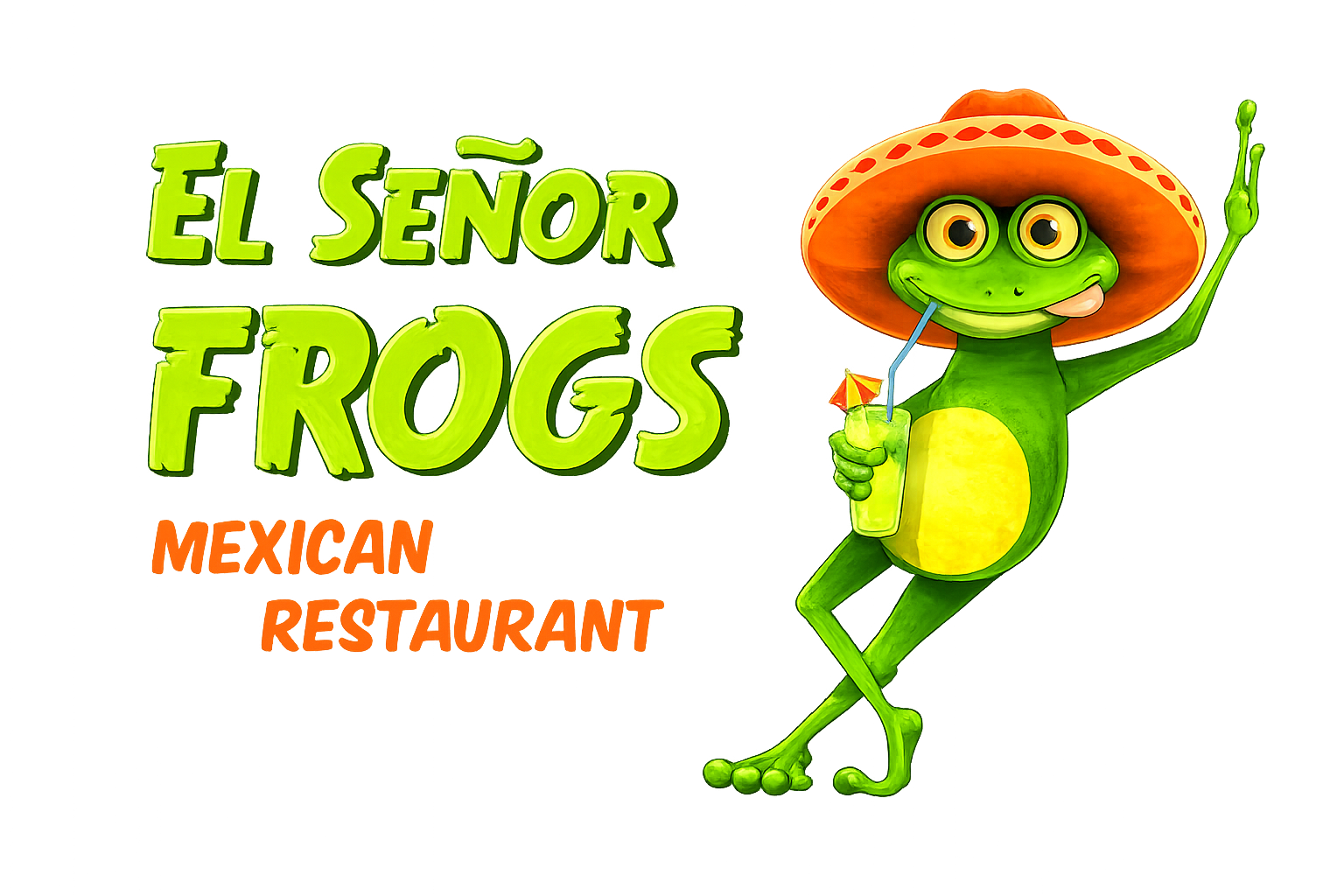 El Señor Frogs Stockton CA Logo