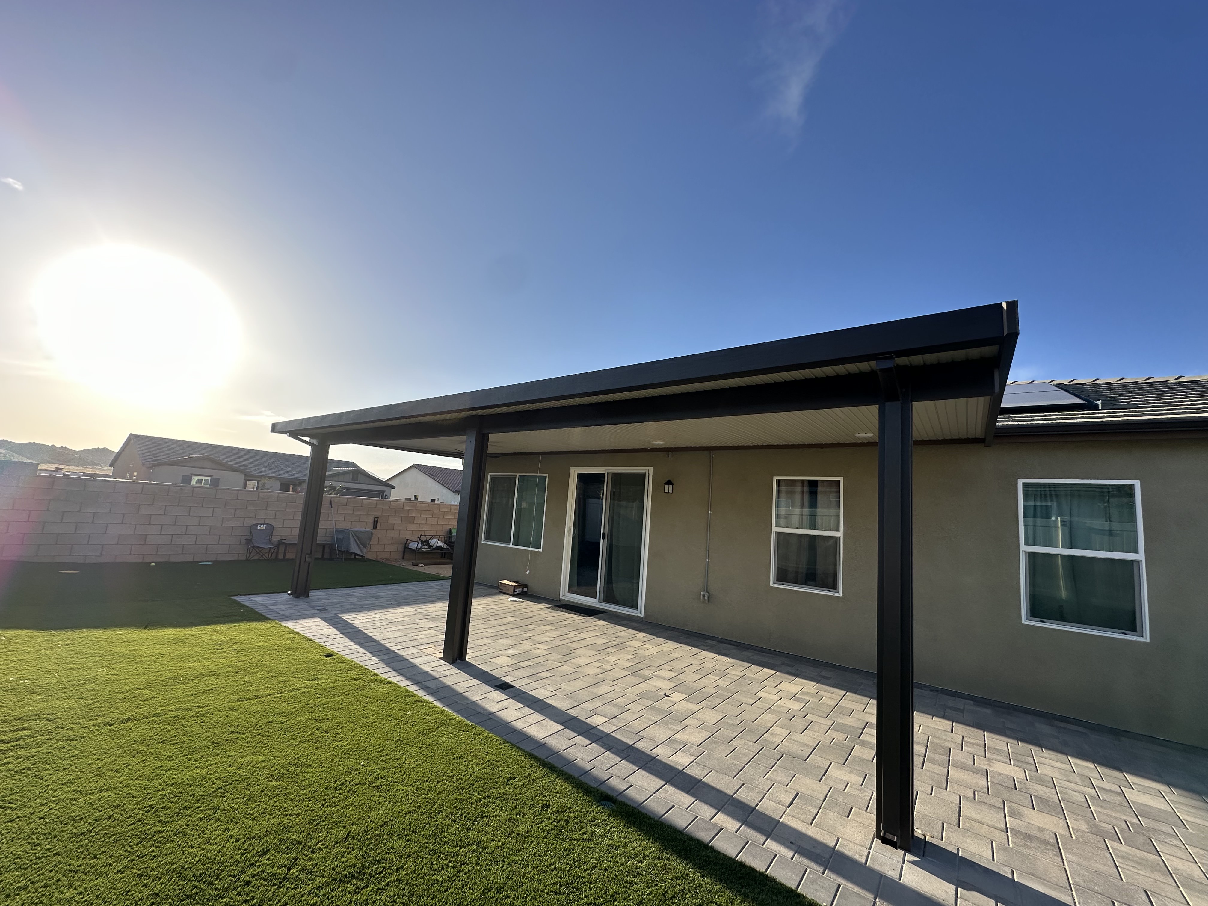Attached Cover Ceiling Fan