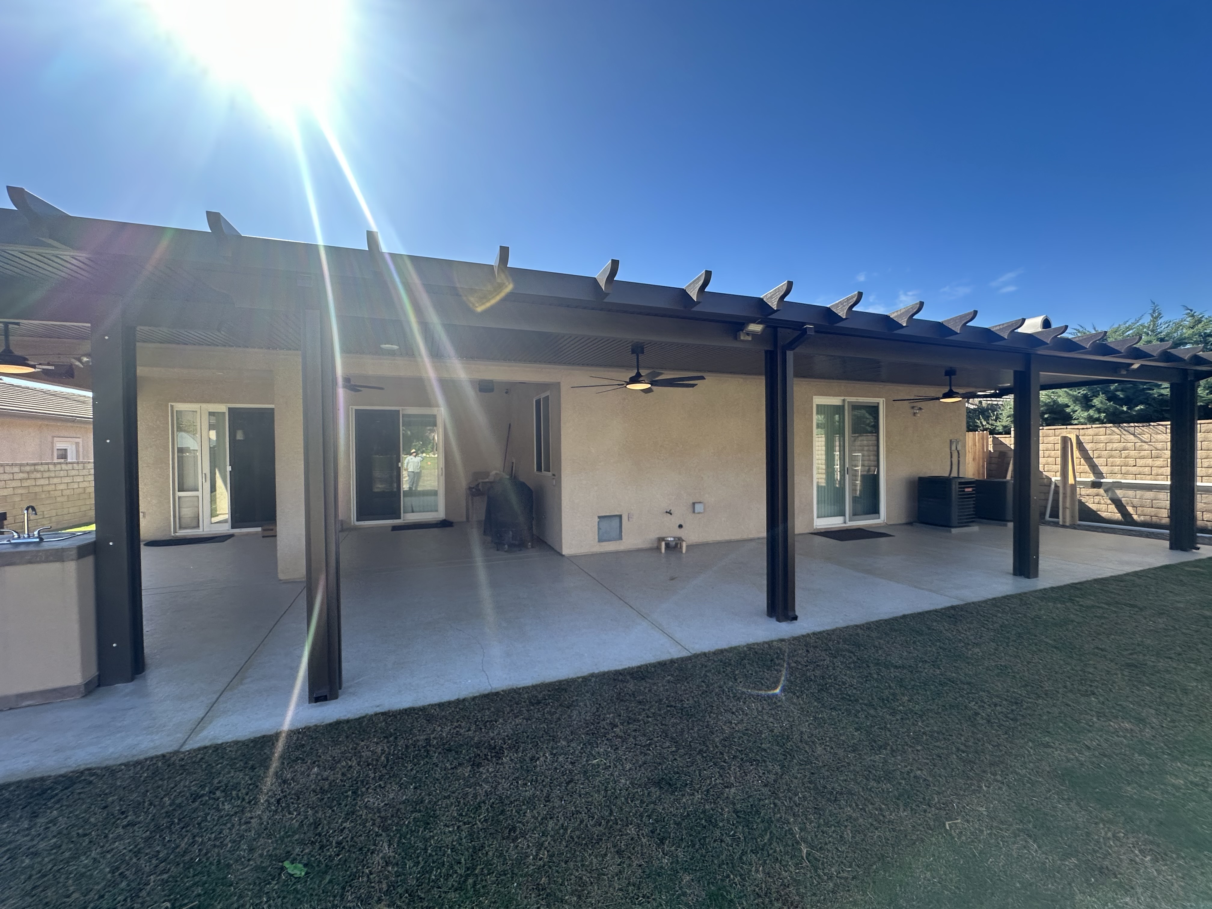 Premium Attached Outdoor Space