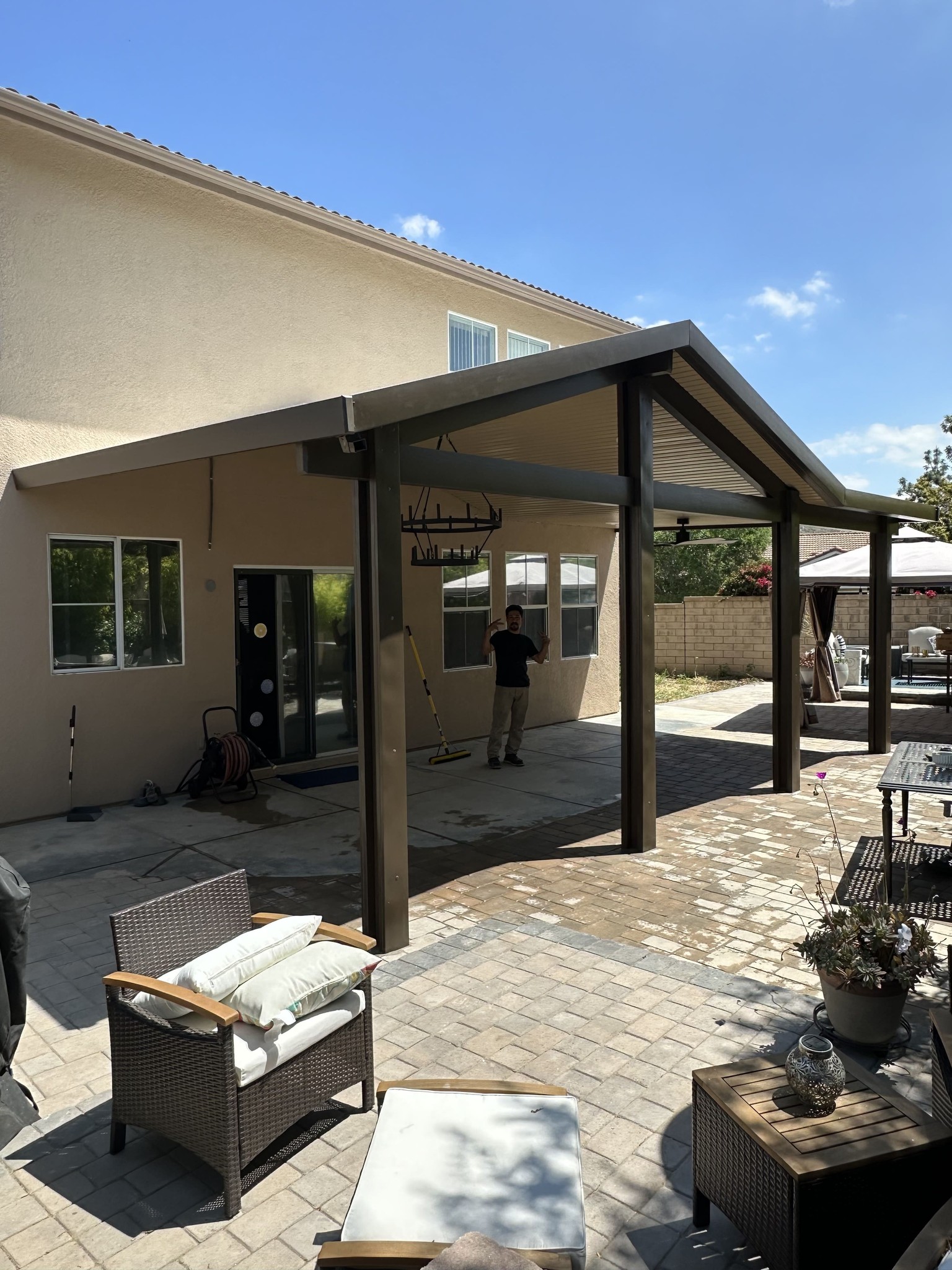 Custom Gable Installation