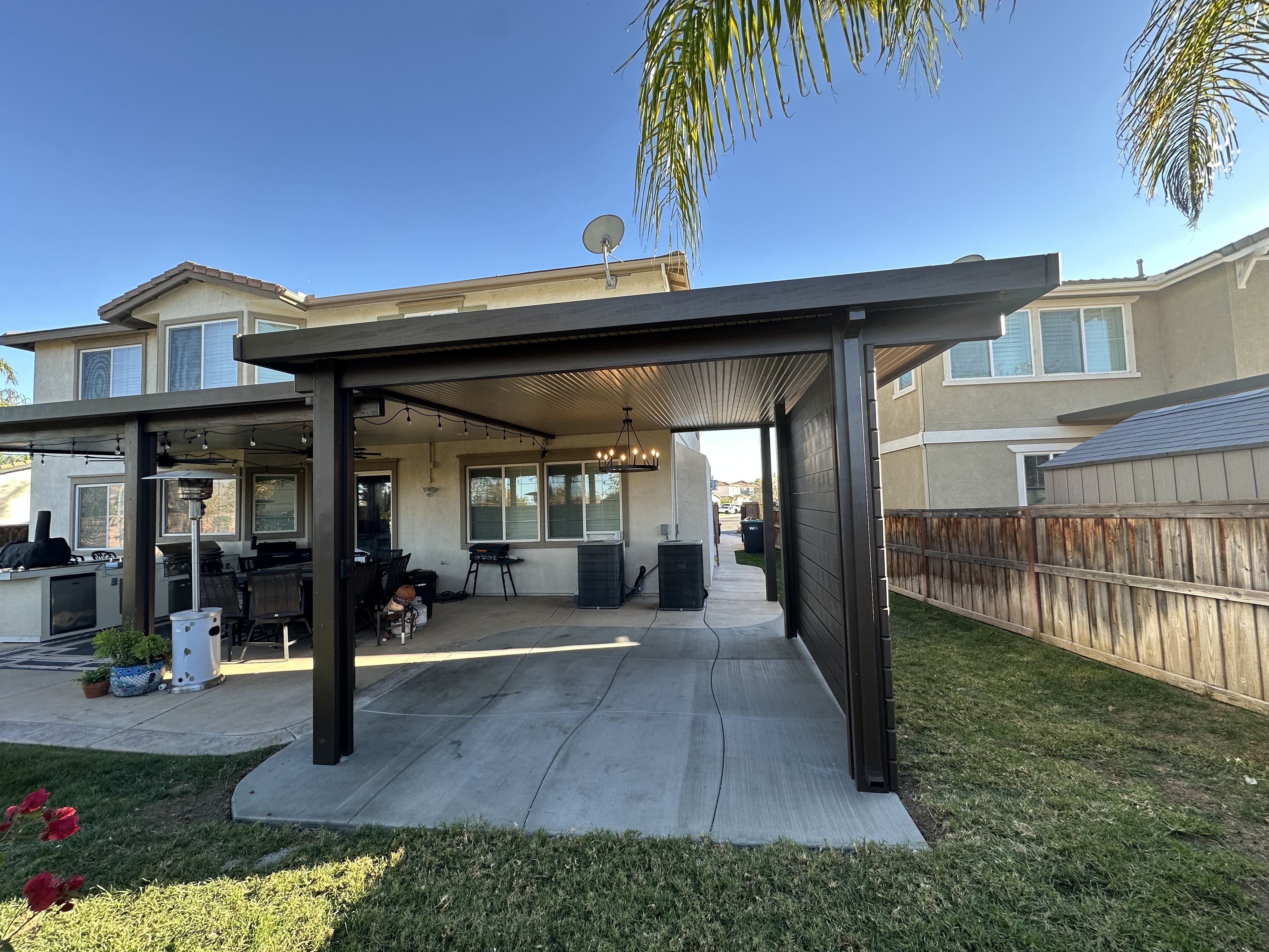 Attached Solid Roof System