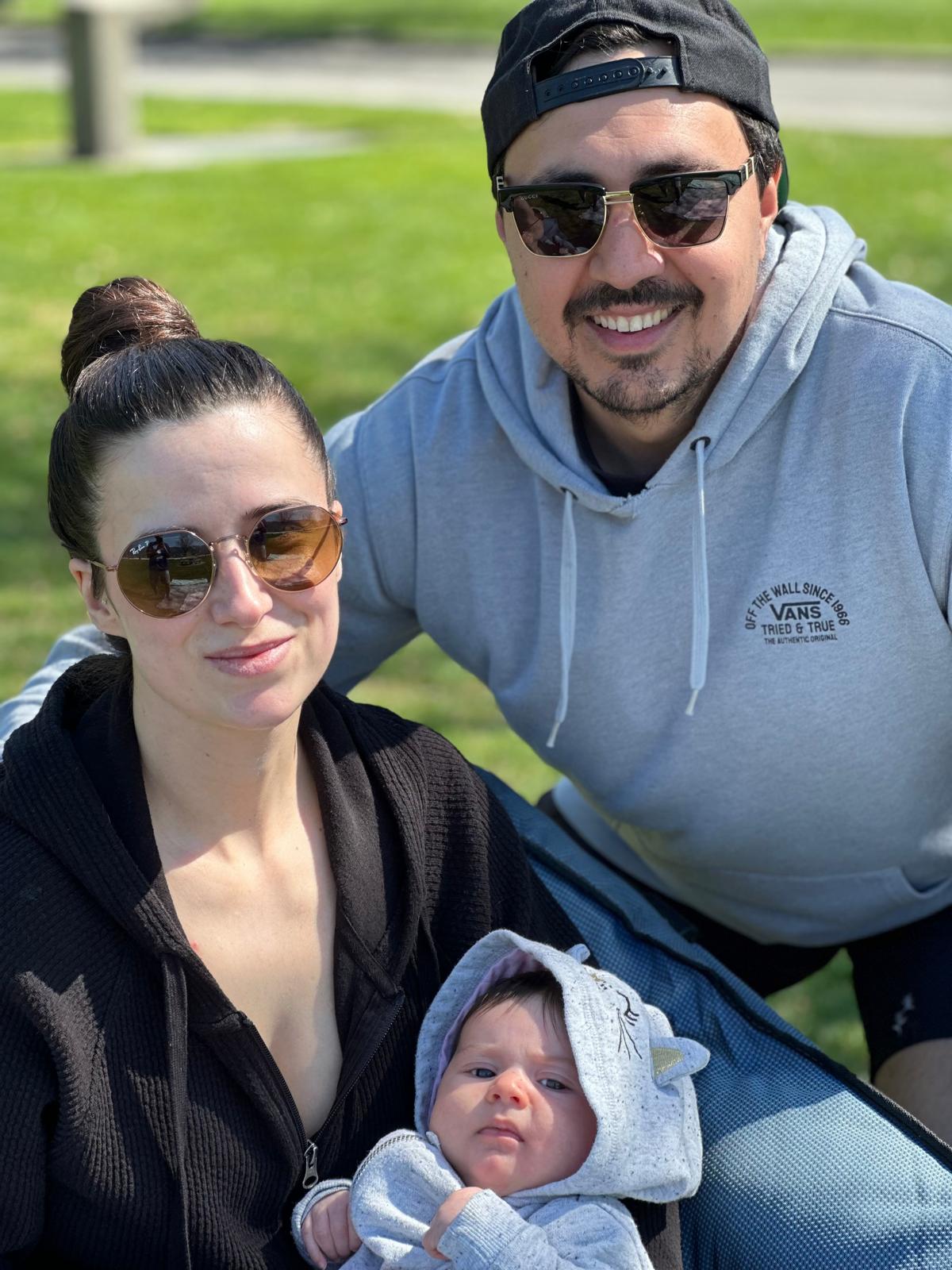 Crispin and his family