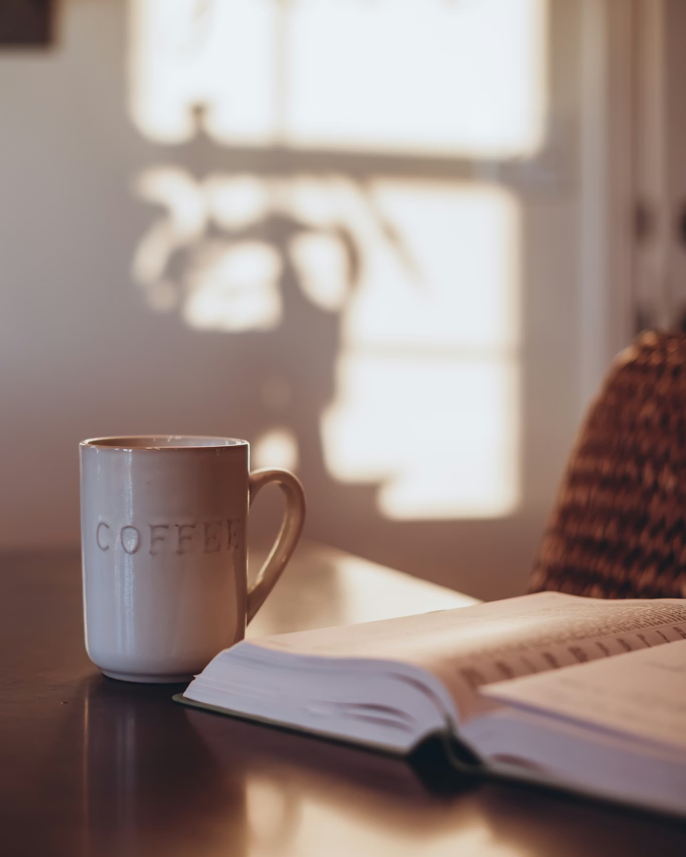 Coffee and bible