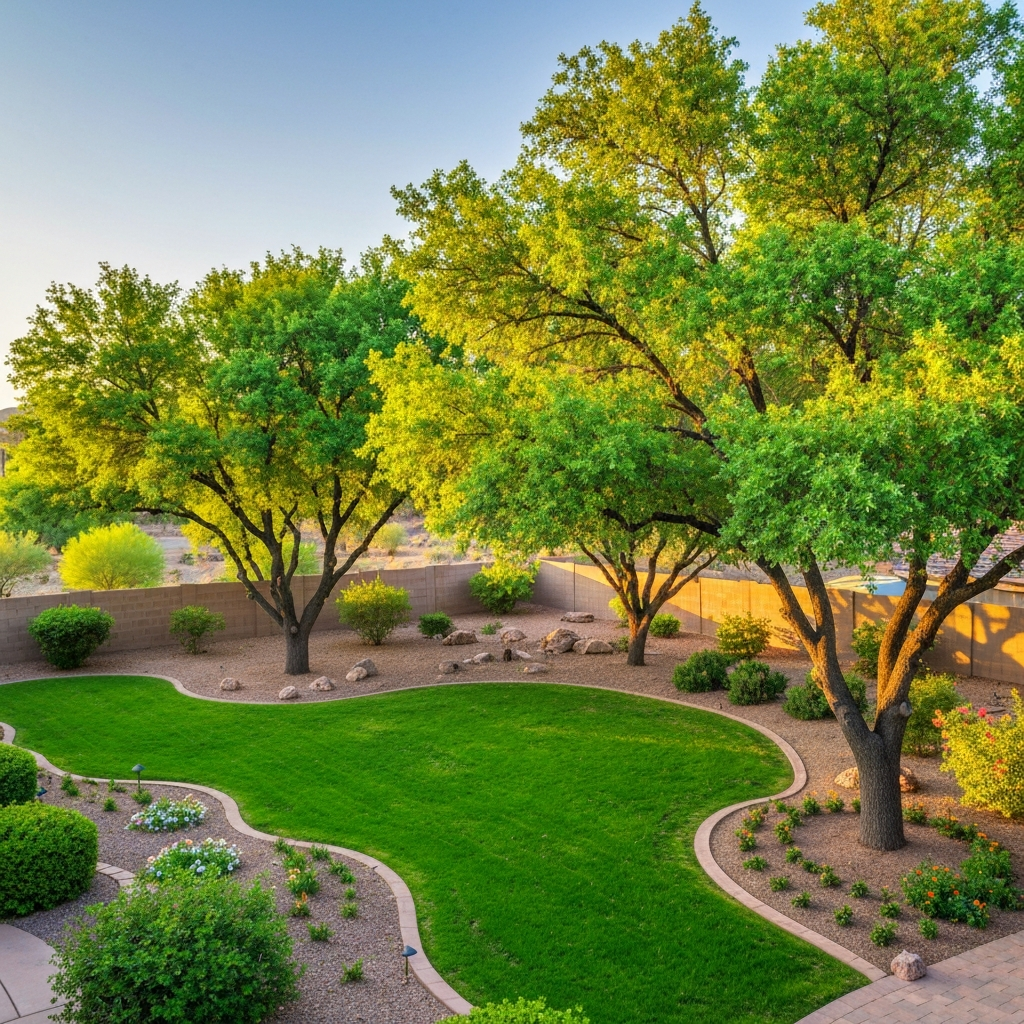 Detailed residential tree service