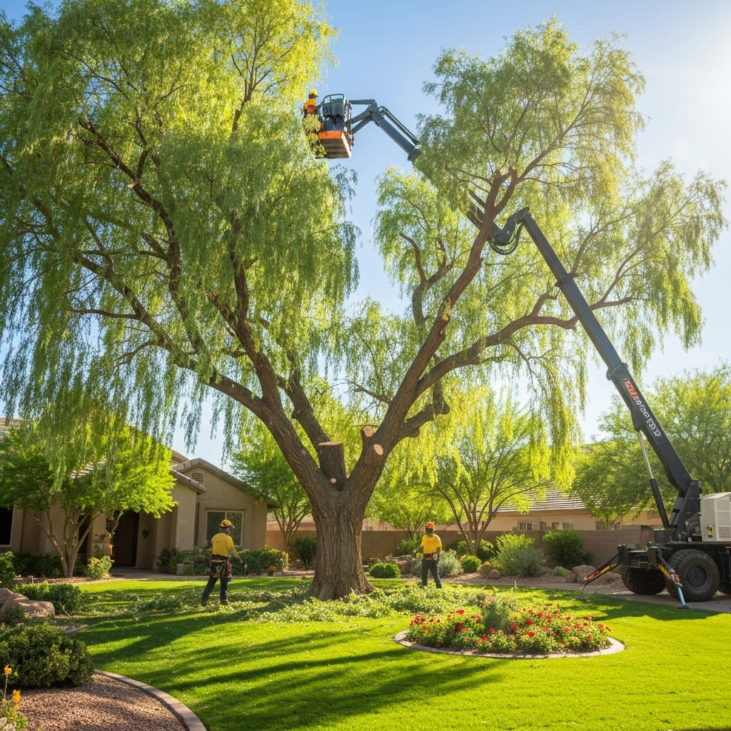 Detailed tree removal service
