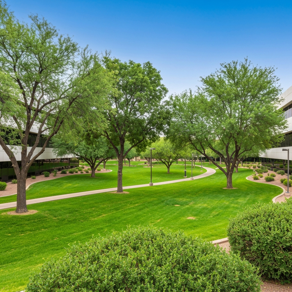 Commercial tree services for office parks