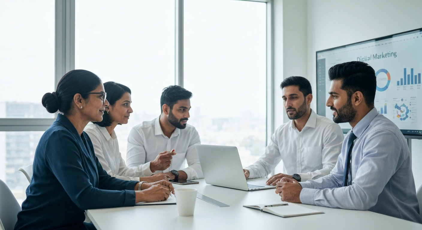 Our team collaborating