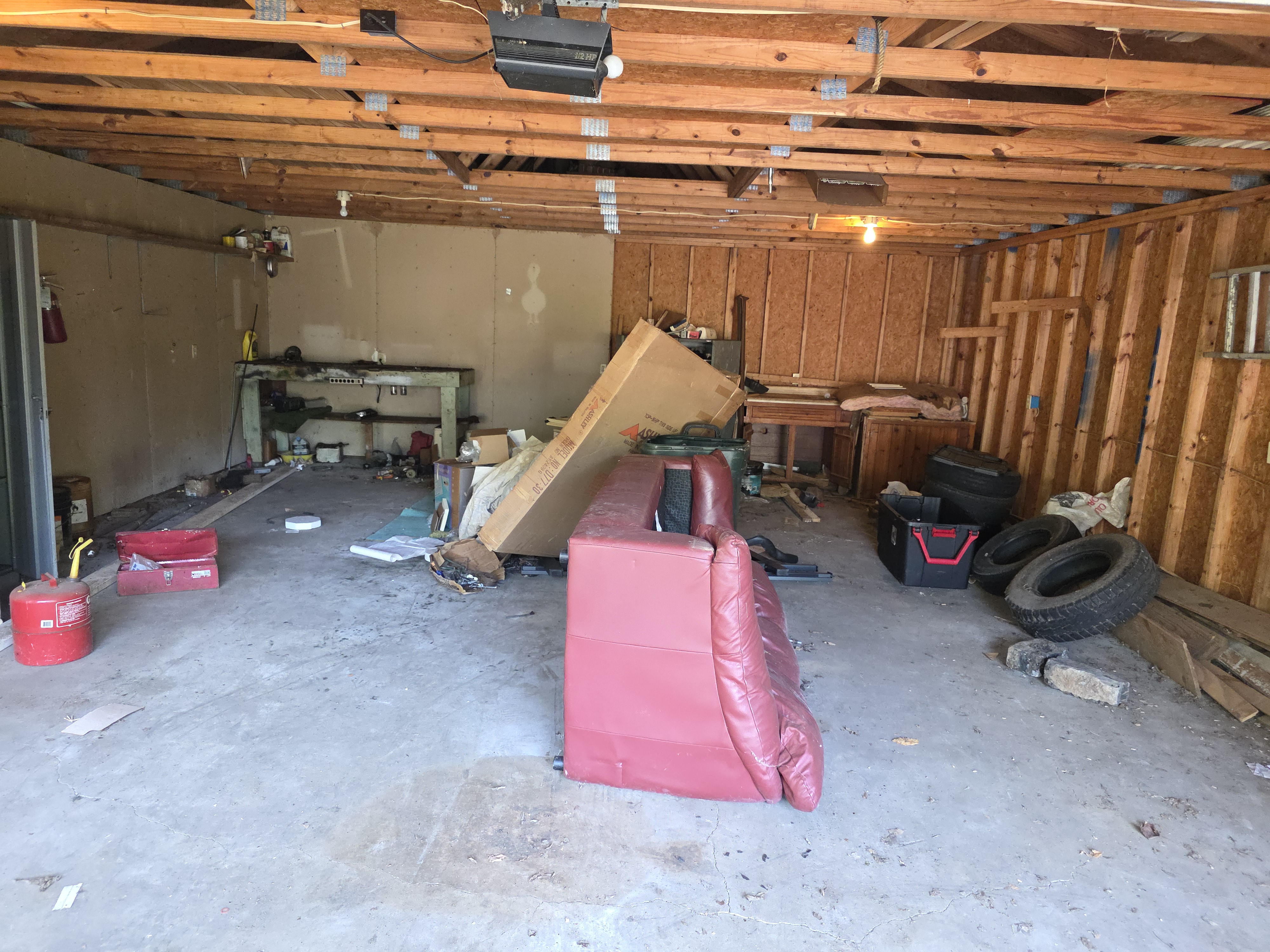 Before cleaning