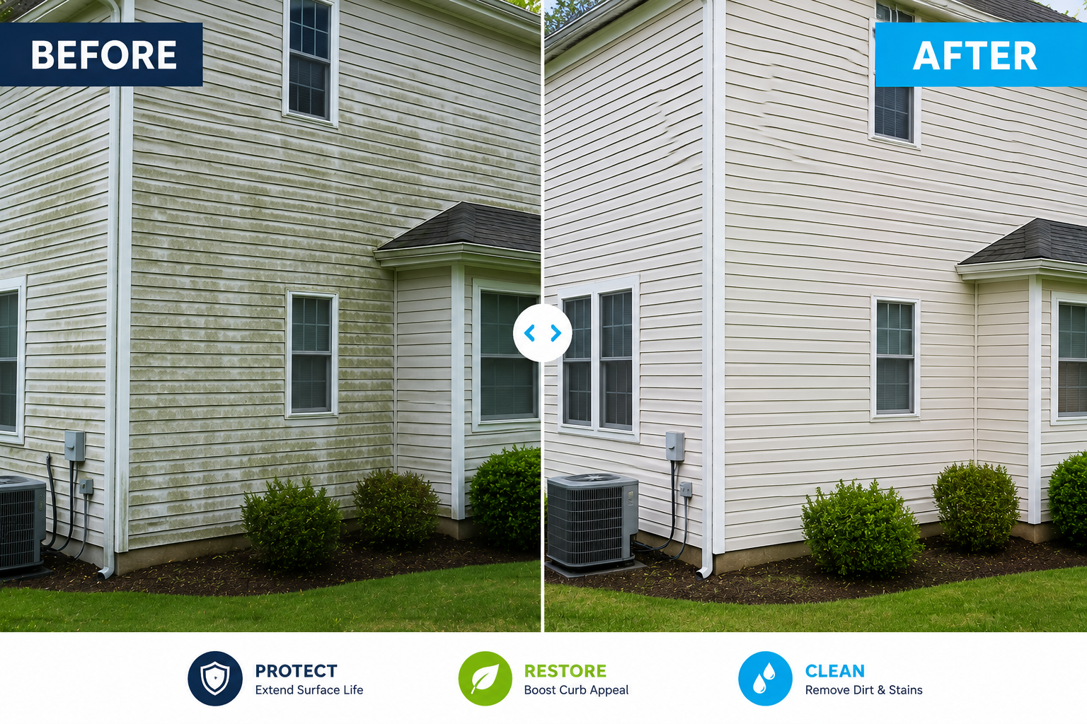 Exterior Wall Cleaning