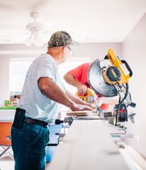 Working on renovation