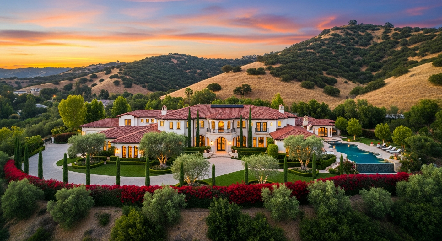 Luxury estate in Yorba Linda, CA