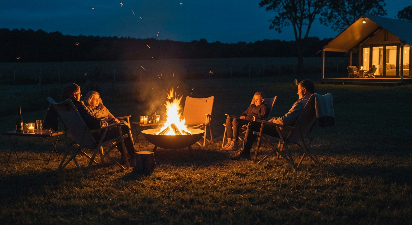 Evening Firepit