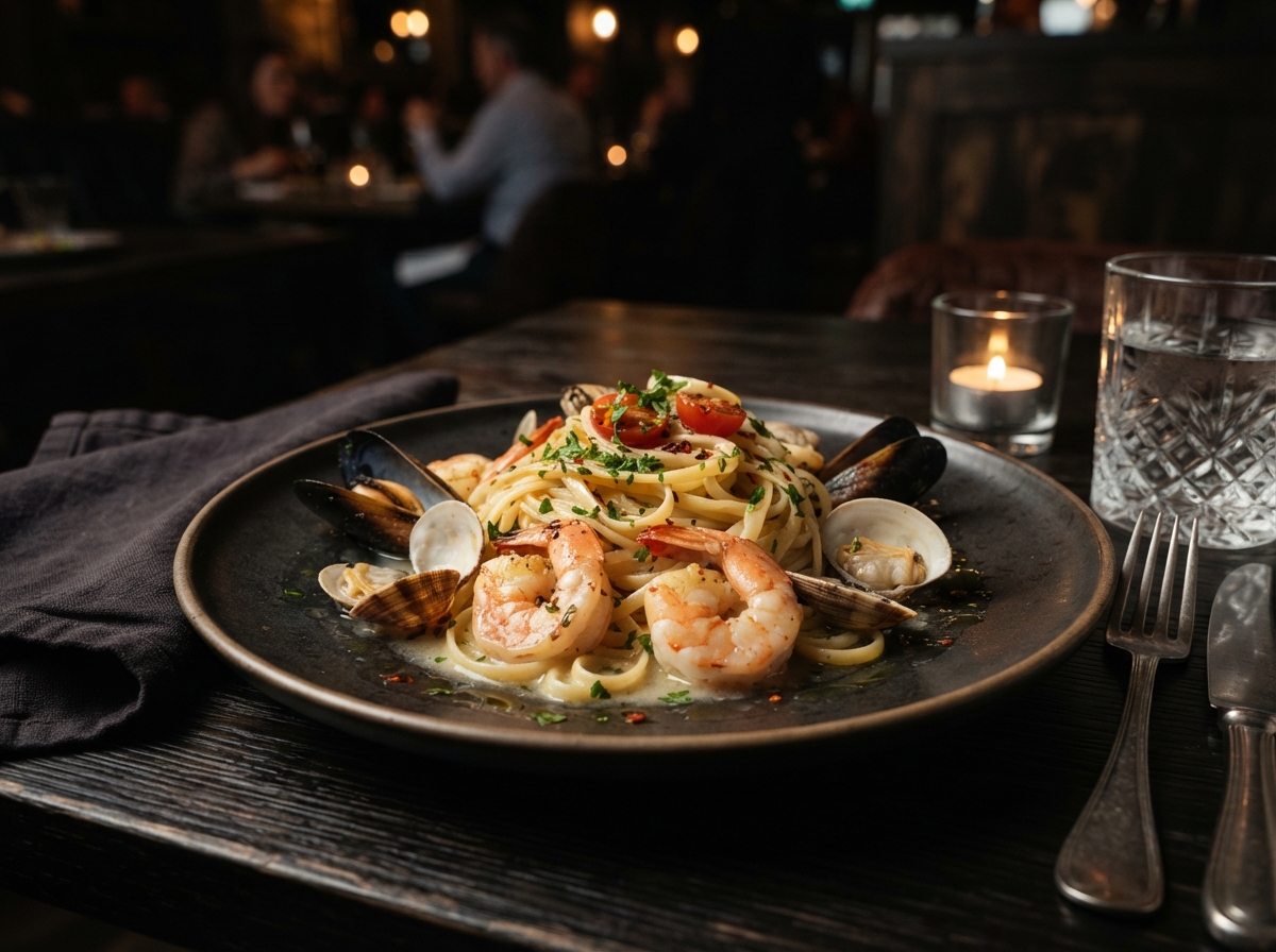 Seafood Linguine