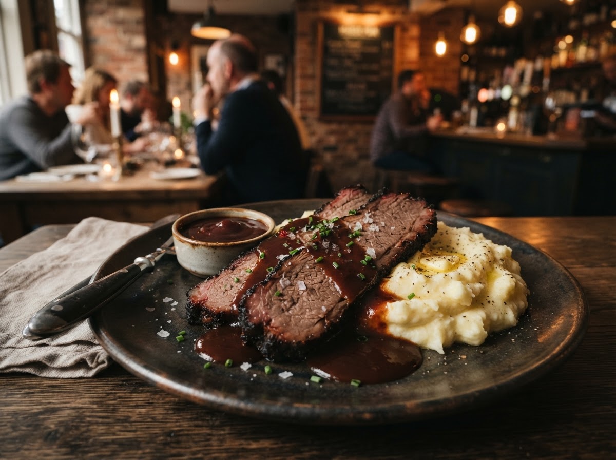 Slow Cooked Beef Brisket