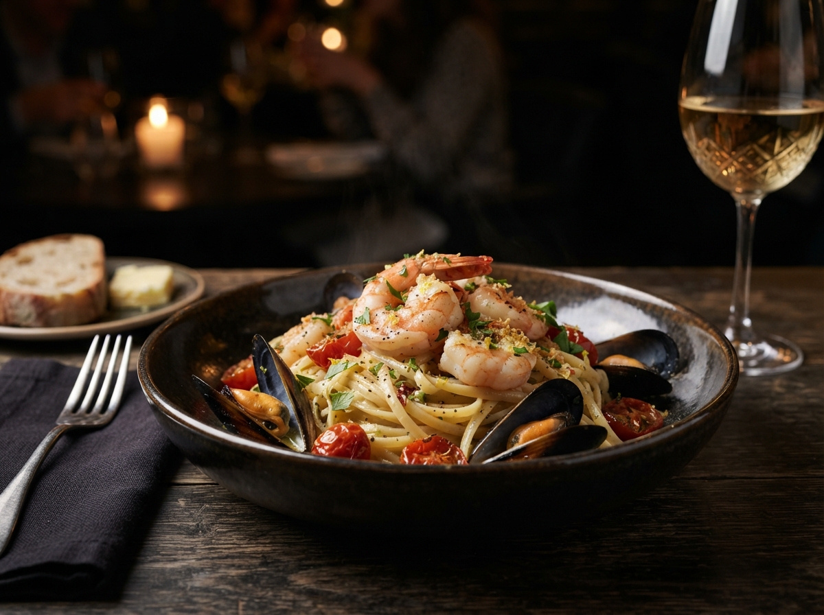 Seafood Linguine