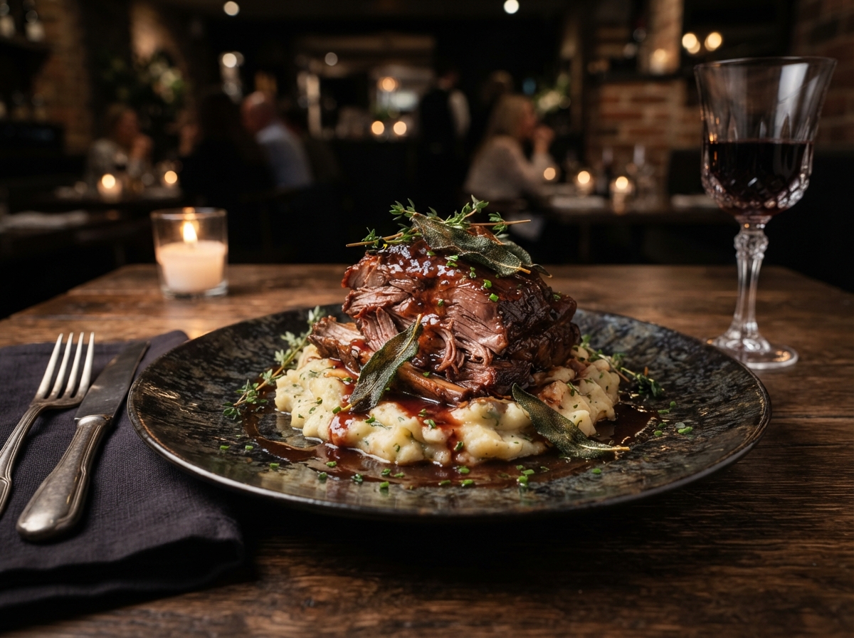 Slow Cooked Lamb Shoulder
