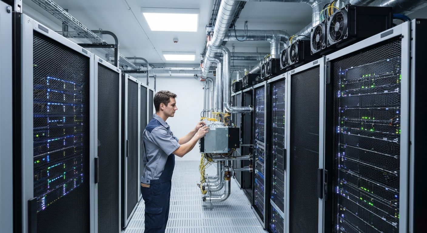 Server Room Cooling on the Costa del Sol