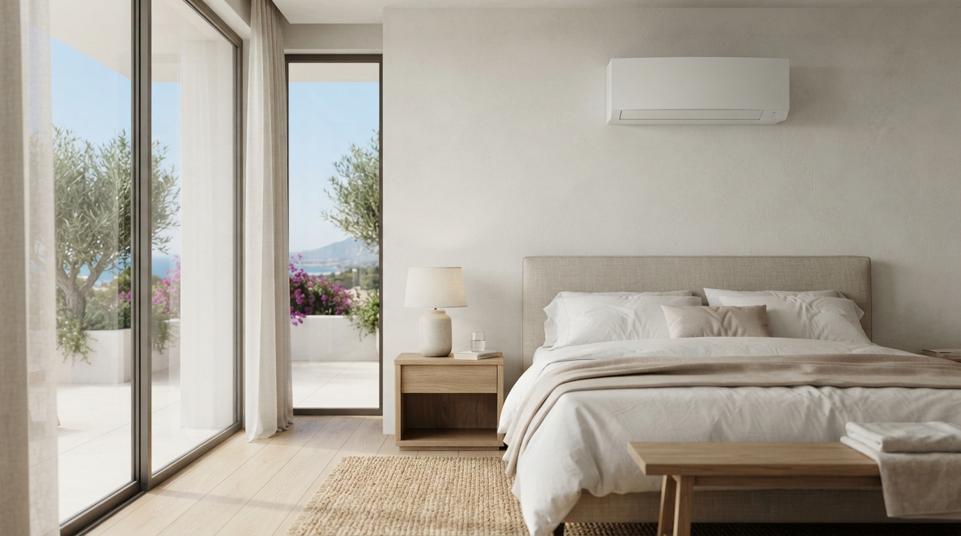 Quiet Air Conditioning for Bedrooms and Guest Suites in Marbella