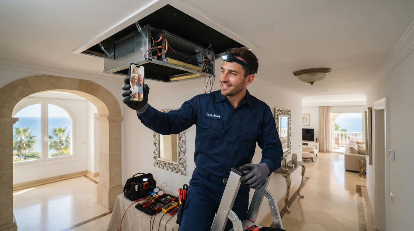 How to Coordinate HVAC Maintenance When the Owner Is Abroad