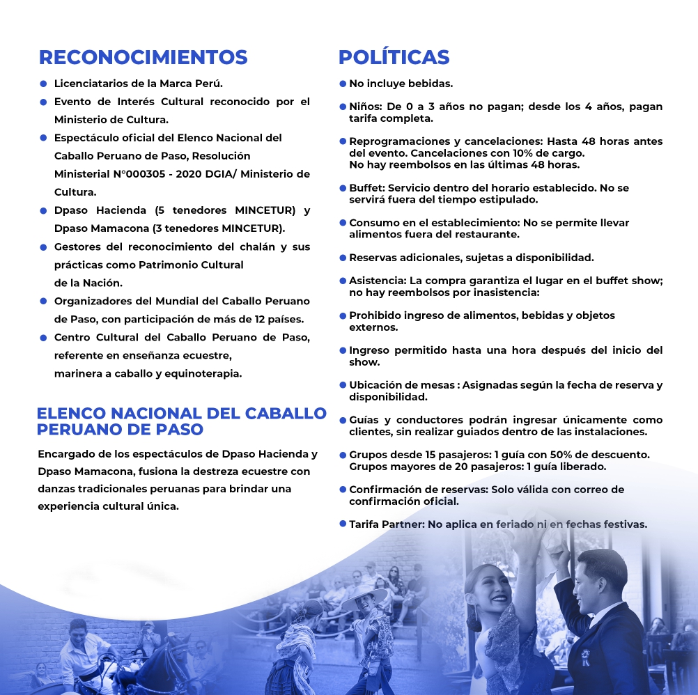 Políticas y Reconocimientos