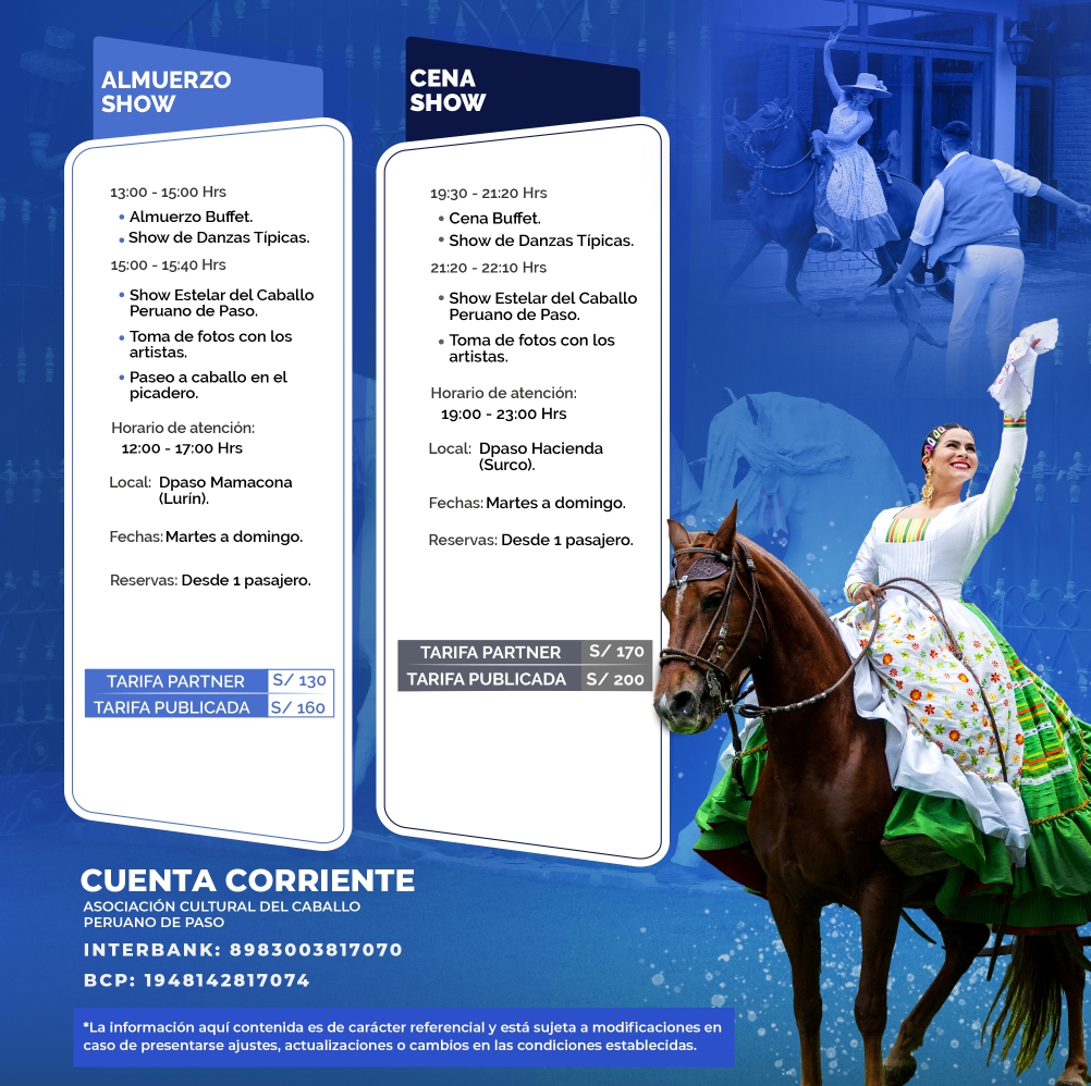 Horarios y Tarifas