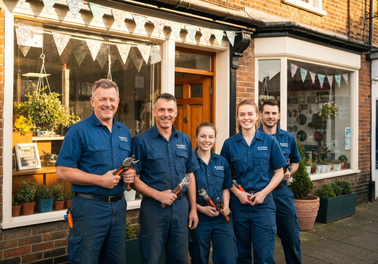 Lee's Locksmith team at the Little Rock shop on R Street