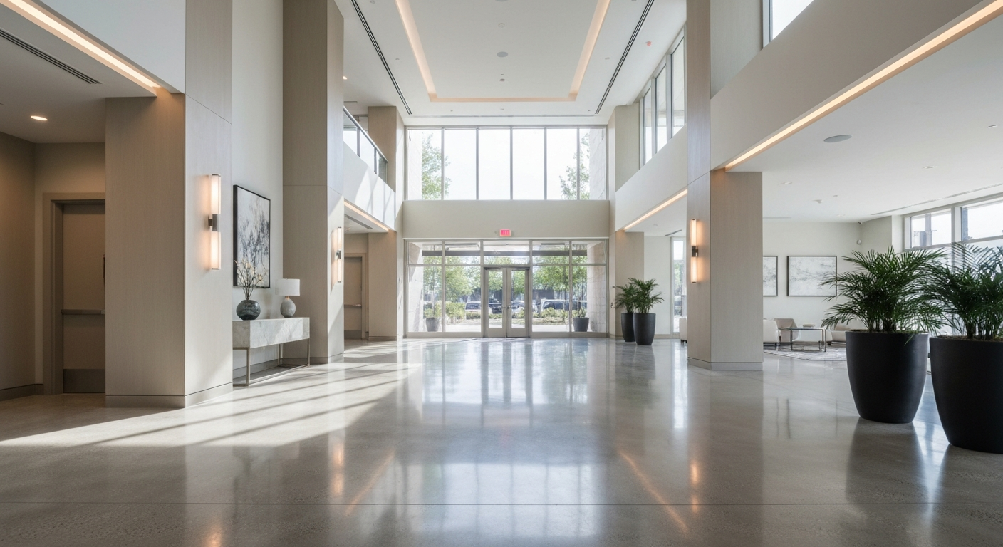 Lobby Cleaning