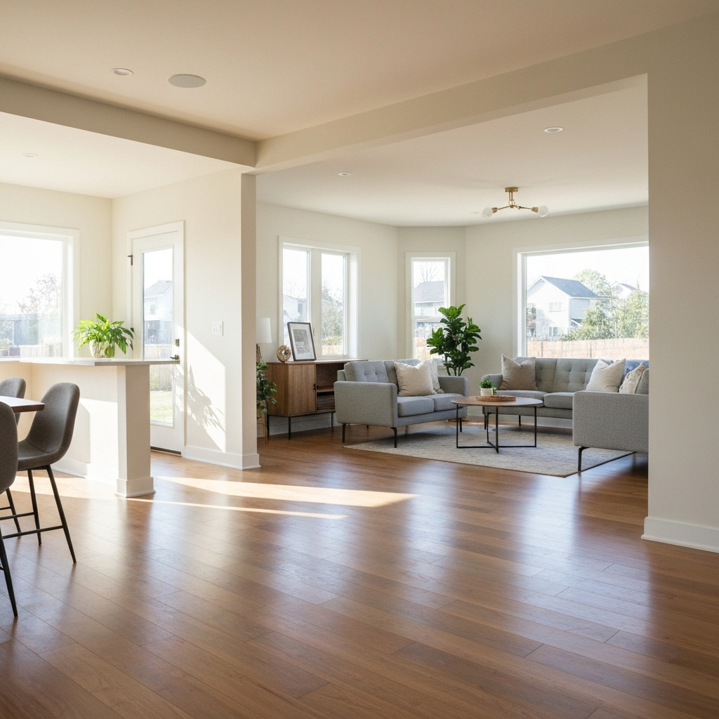 Clean newly renovated home