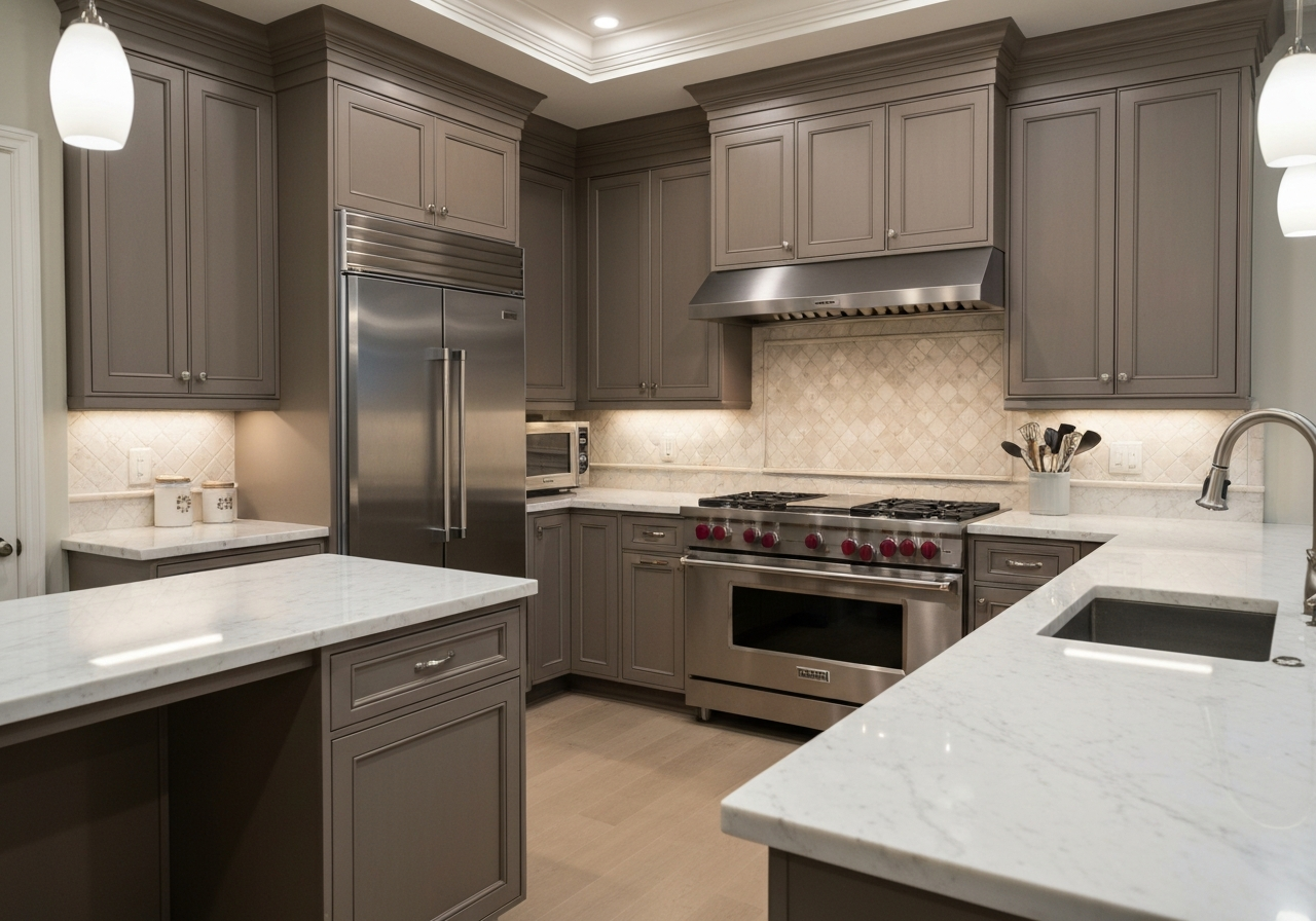 Sparkling Family Kitchen