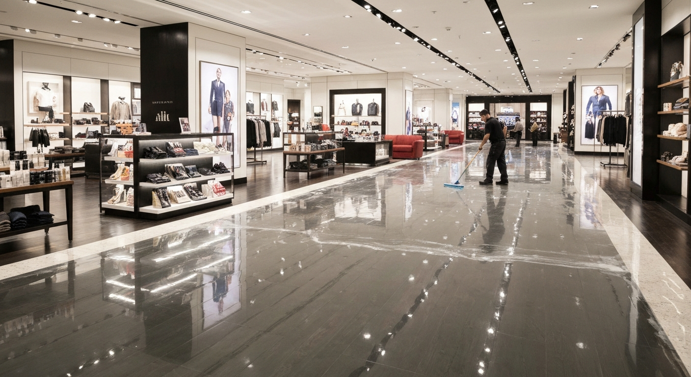 Retail store cleaning