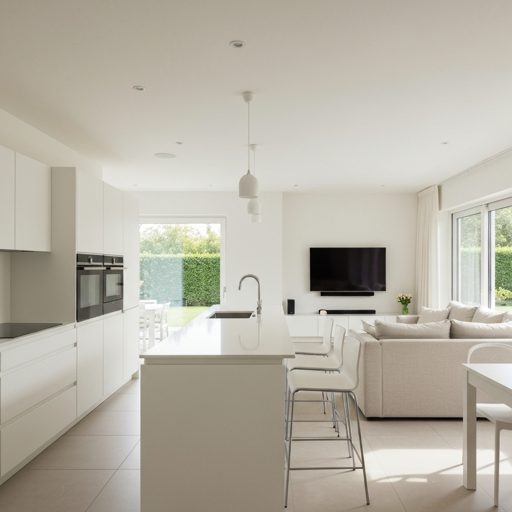 Sparkling clean interior