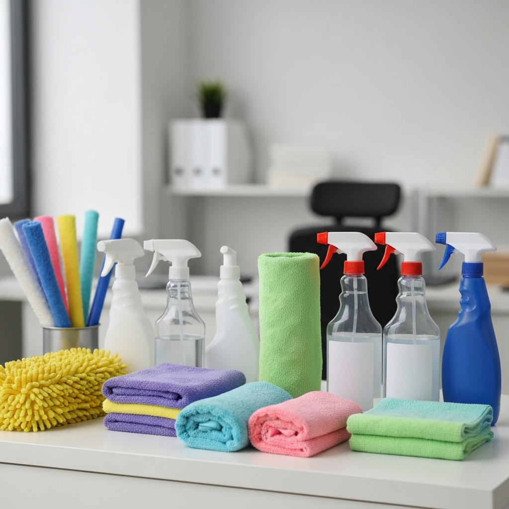 Professional cleaning supplies